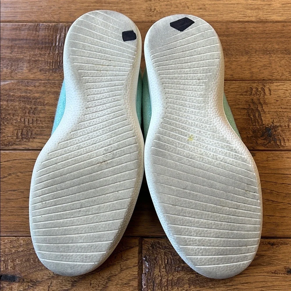 Allbirds Wool Runners Sustainable Wool Running Shoe Sneakers Mint Green Size 10